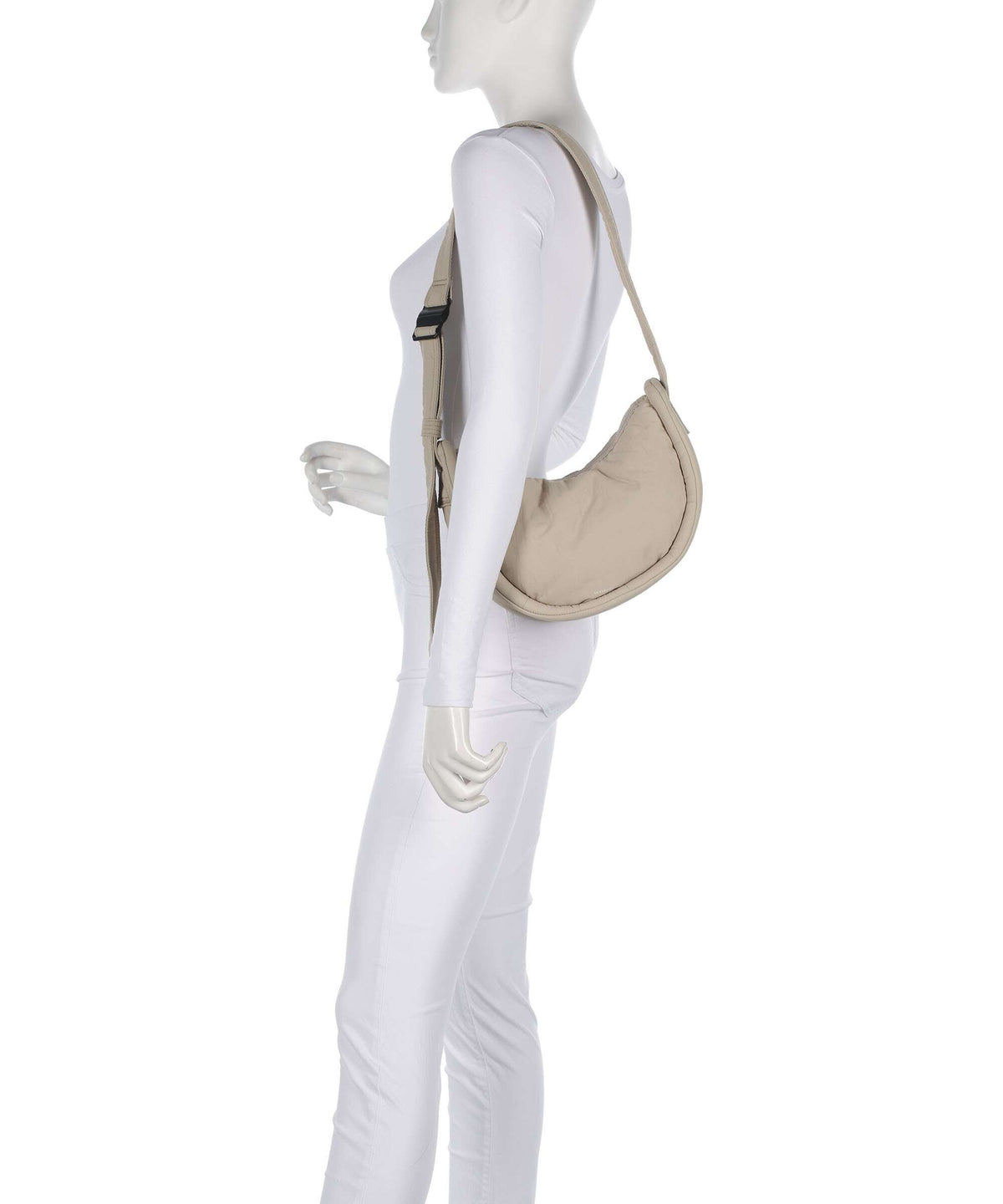 Sandqvist Curve Mini Shoulder bag beige