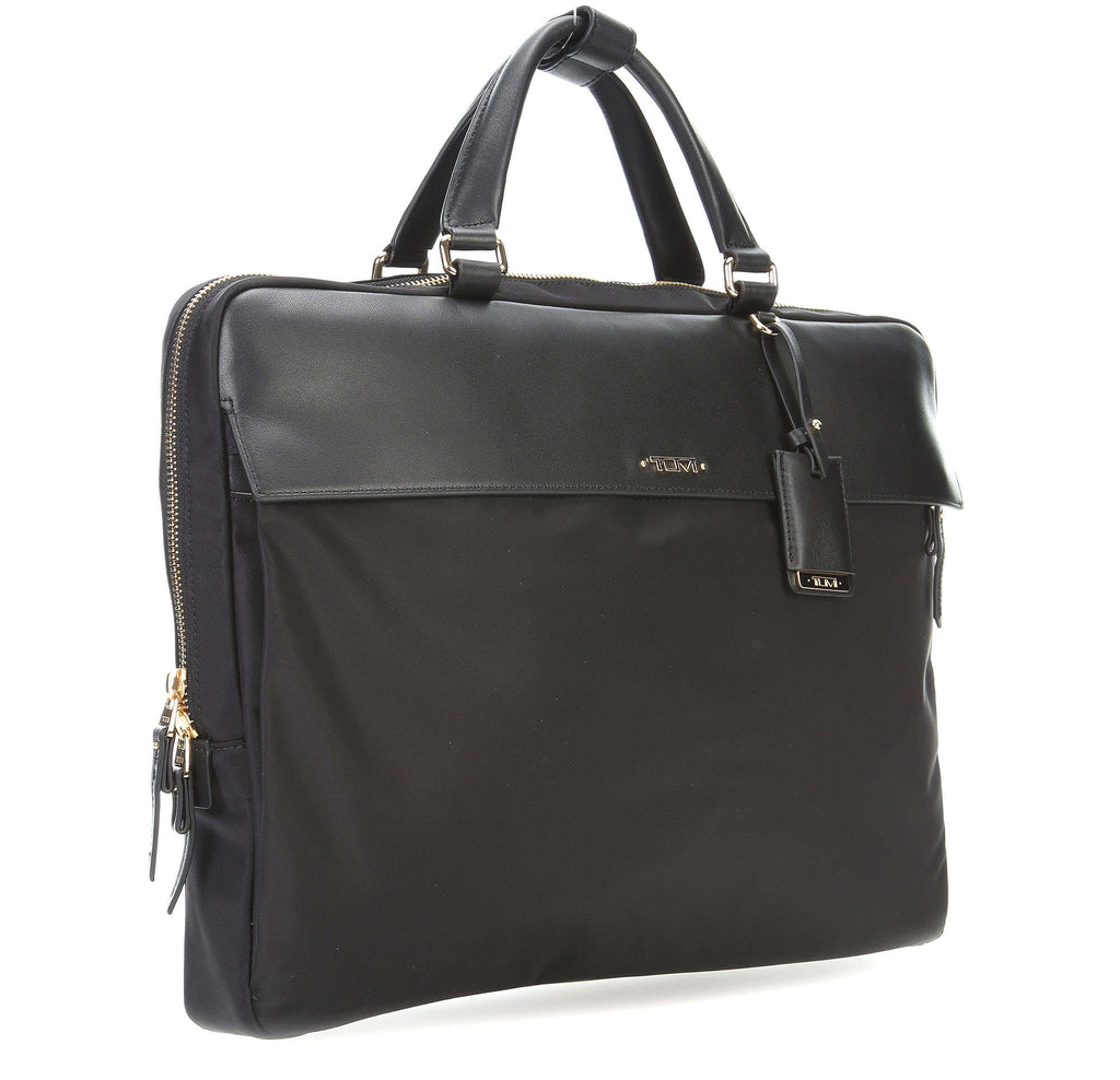 tumi Voyageur Bermuda Briefcase black