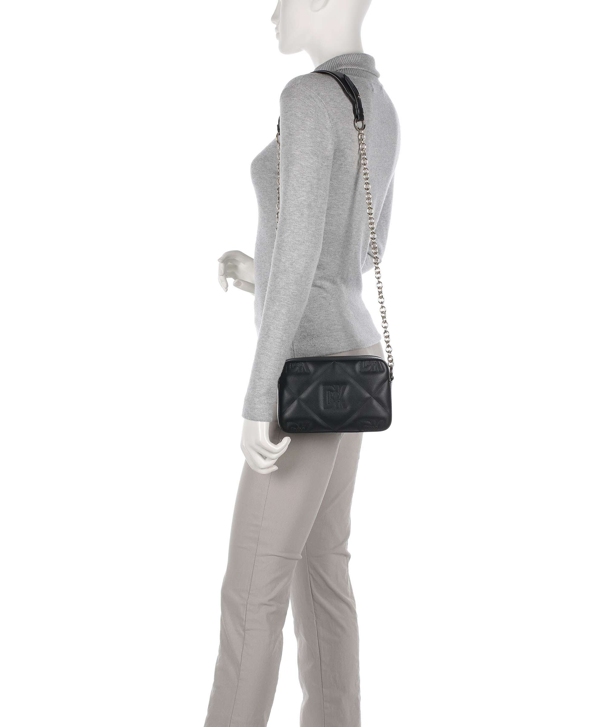 DKNY Milano Crosstown Crossbody bag black/gold