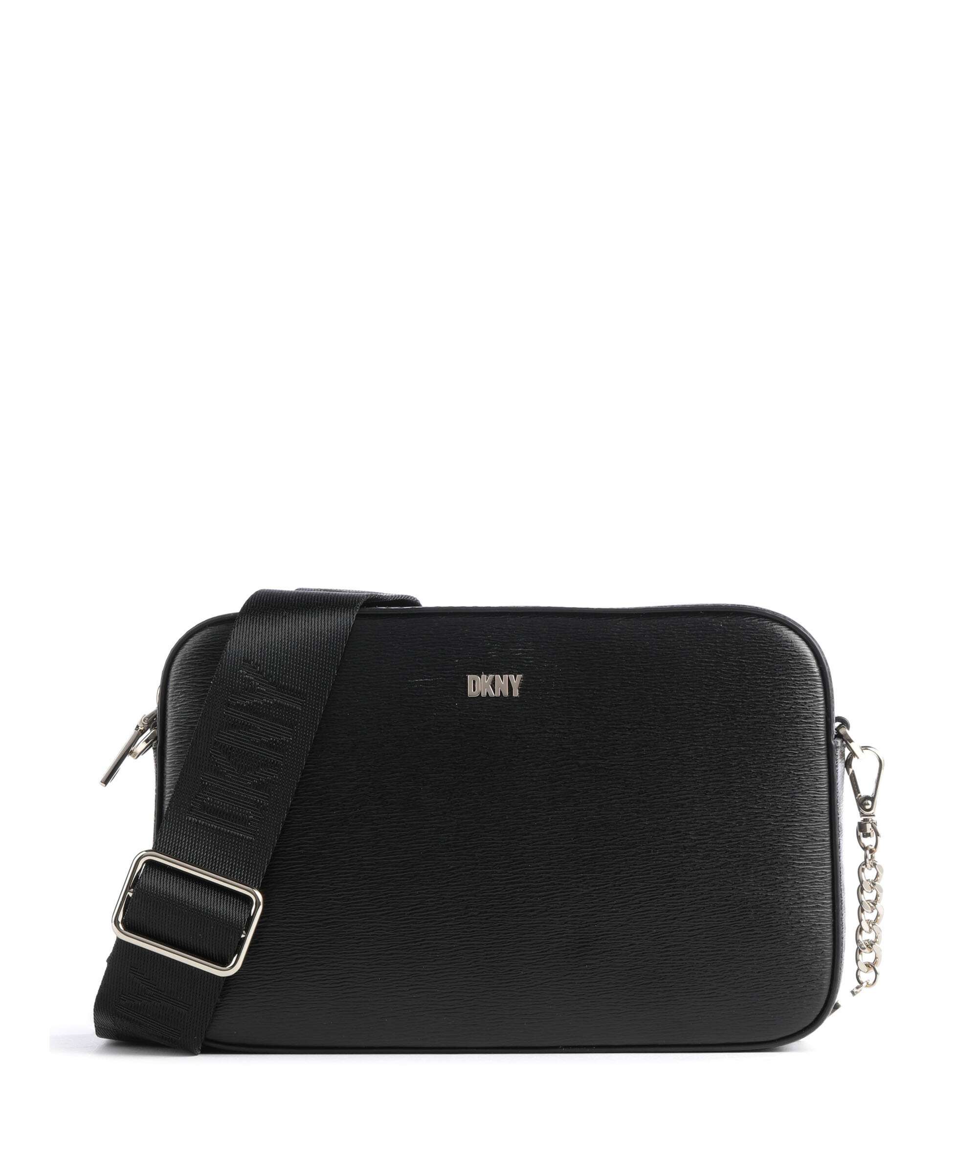 DKNY Bryant Crossbody bag grained cow leather black/gold