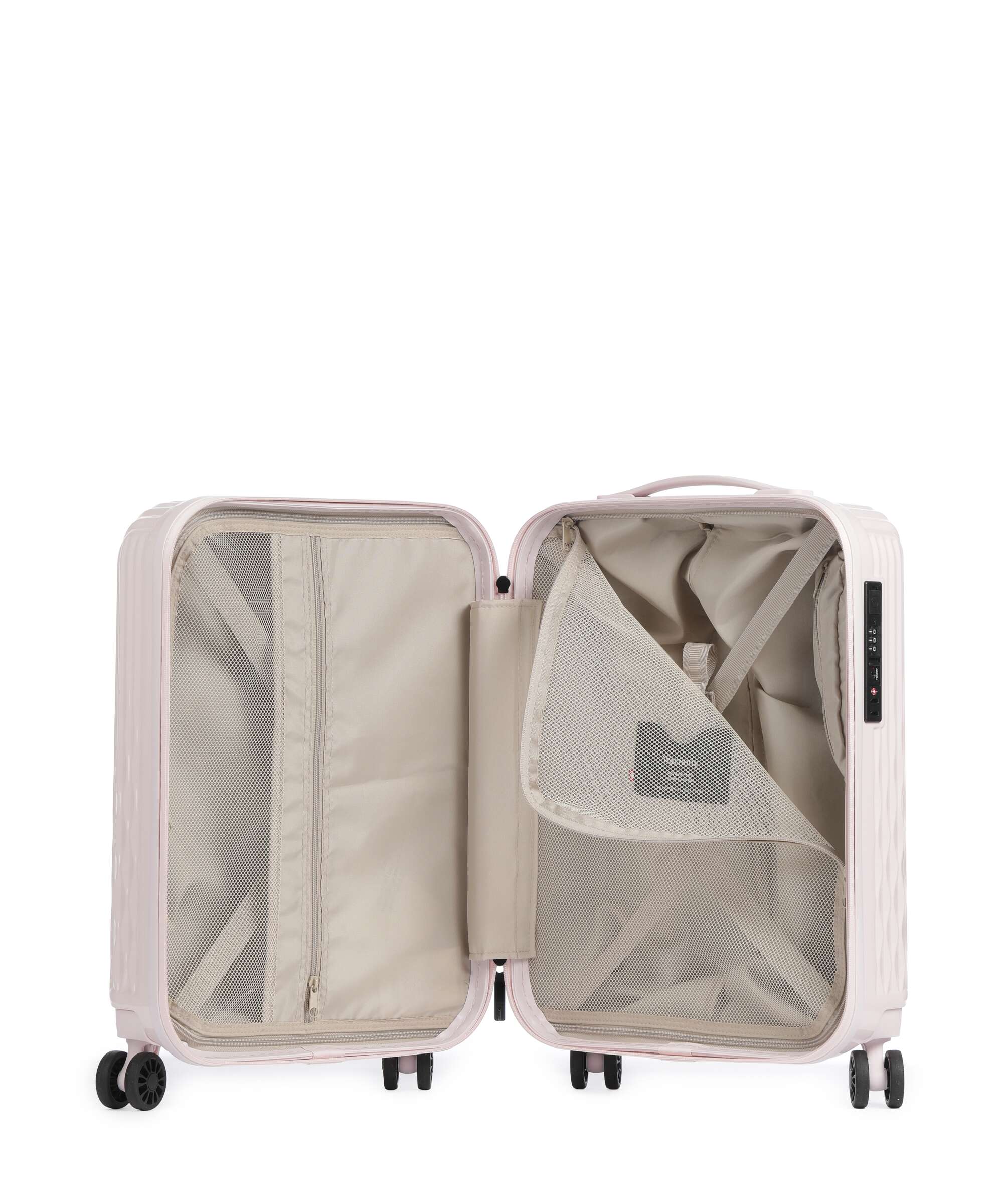 Pack Easy Flow Spinner (4 wheels) pink