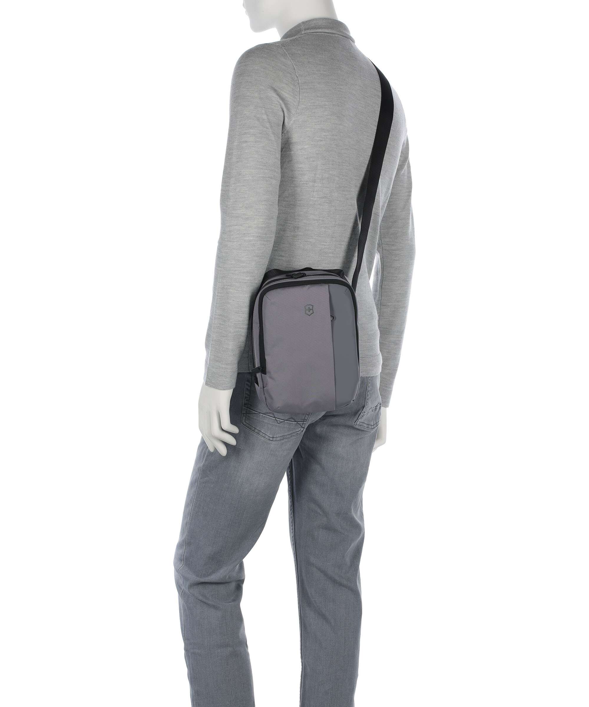 Victorinox Travel Essentials Crossbody bag polyester frost grey