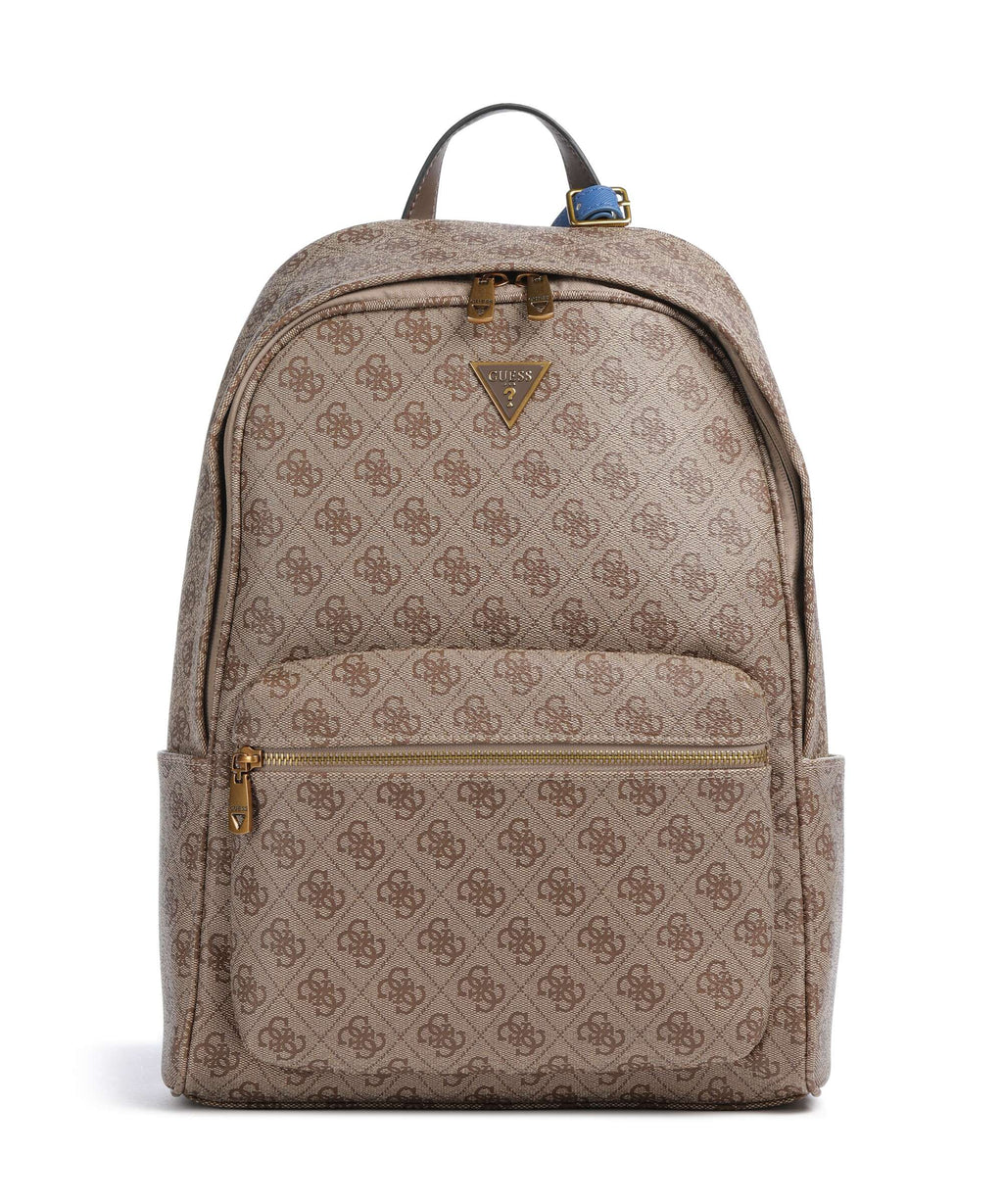 Guess Milano Squared Backpack beige/brown