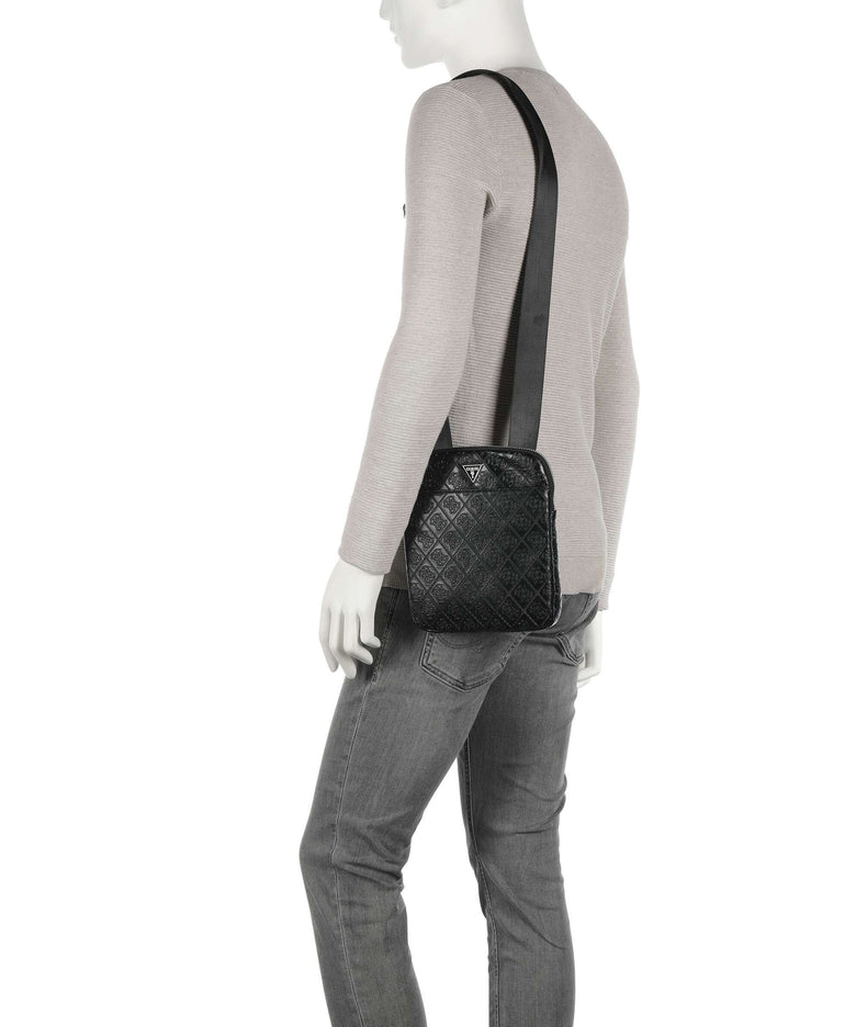 Guess Milano Eco Crossbody bag black