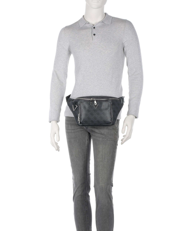 Guess Milano 4G Eco Belt bag black