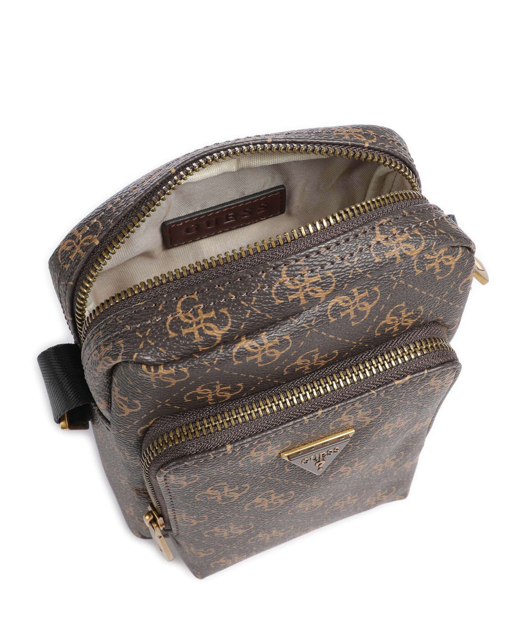 Guess Milano Eco Crossbody bag brown/ochre