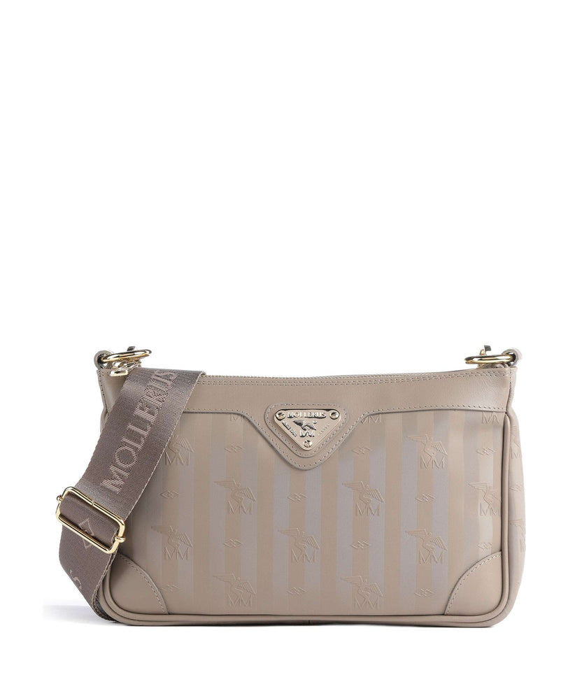 Maison Mollerus Vinerus Flums Crossbody bag taupe/grau