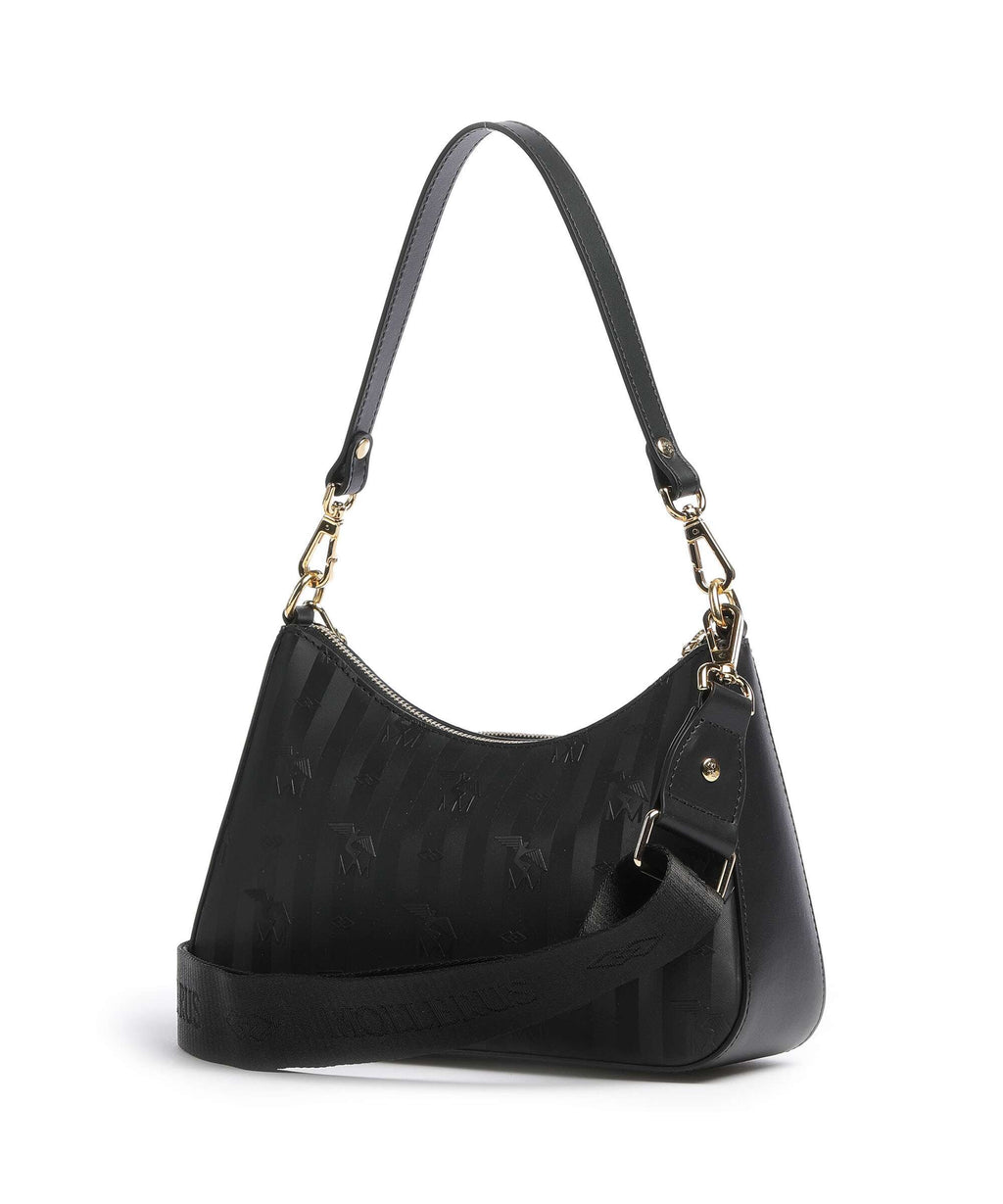 Maison Mollerus Vinerus Castiel Shoulder bag classic schwarz
