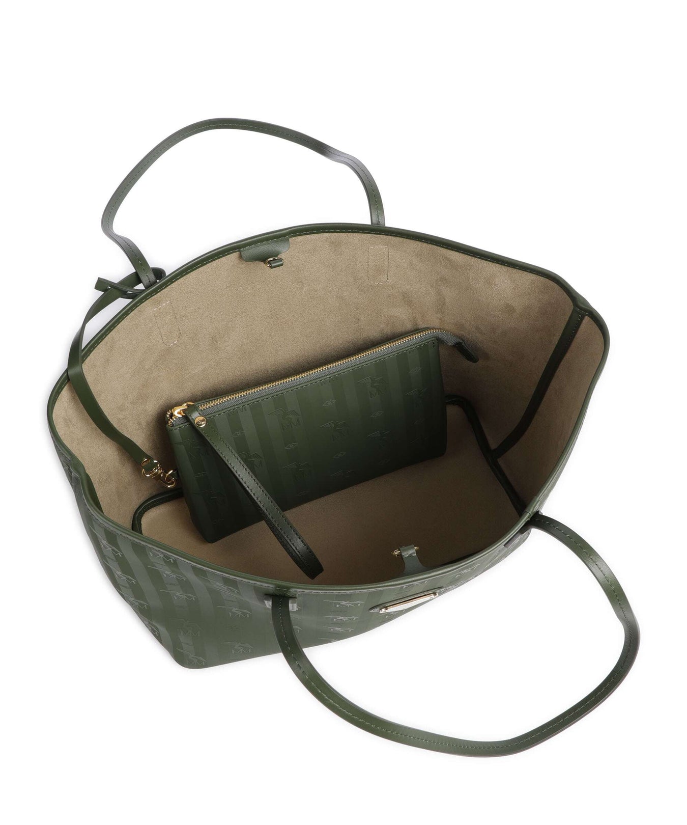 Maison Mollerus Vinerus Bern Tote bag olive grün