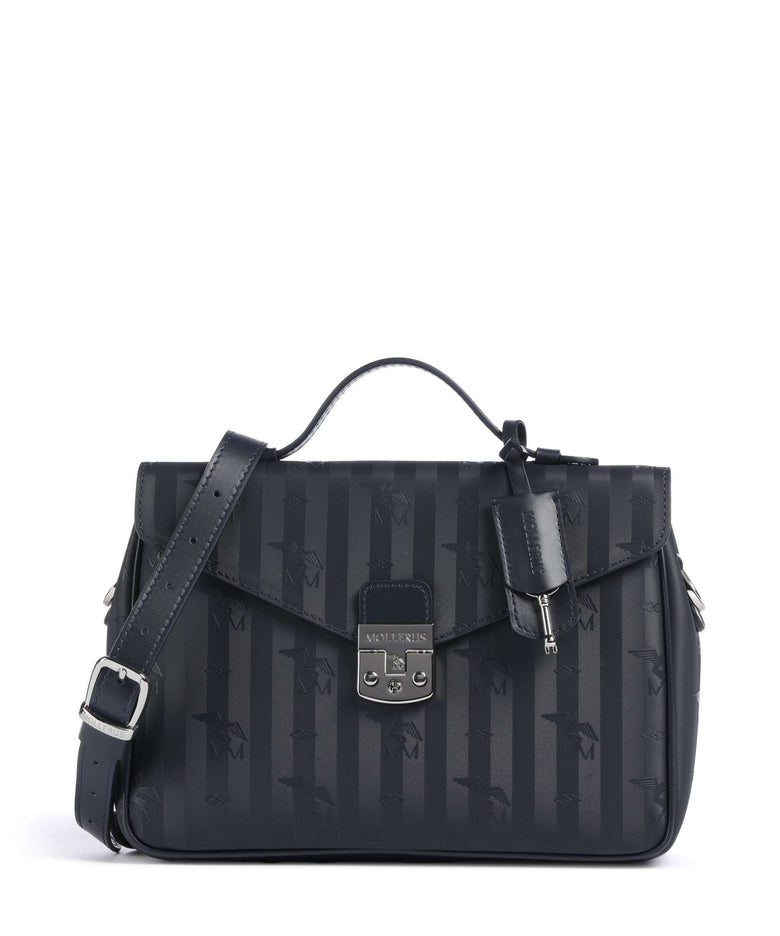 Maison Mollerus Vinerus Marly Crossbody bag space blau