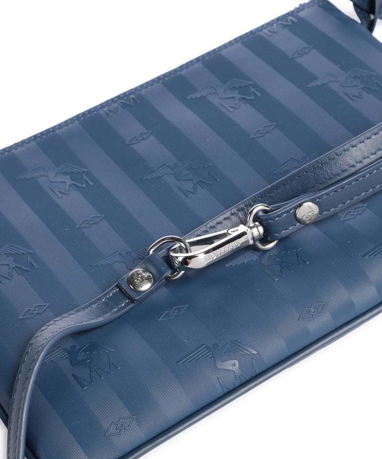 Maison Mollerus Vinerus Tamins Crossbody bag deep blau