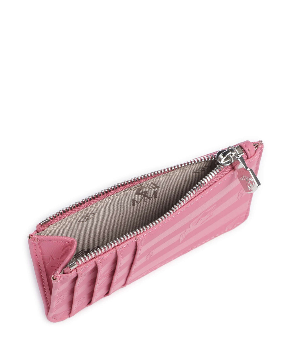 Maison Mollerus Vinerus Gy Credit card holder bubble pink