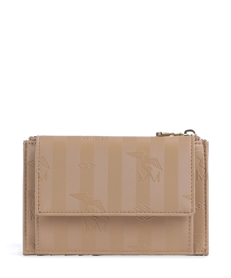 Maison Mollerus Vinerus Buin Credit card holder cappuccino beige