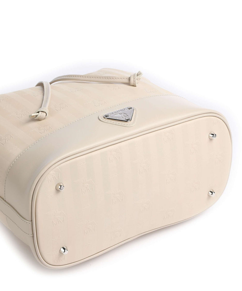 Maison Mollerus Vinerus Niesen Bucket bag pearl