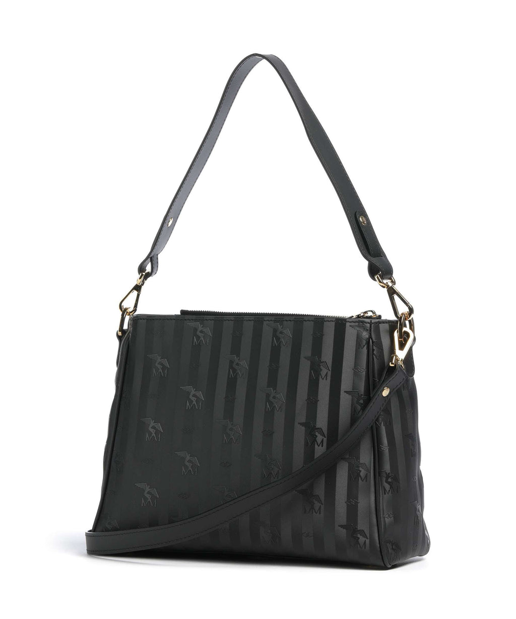 Maison Mollerus Vinerus Nods Shoulder bag schwarz