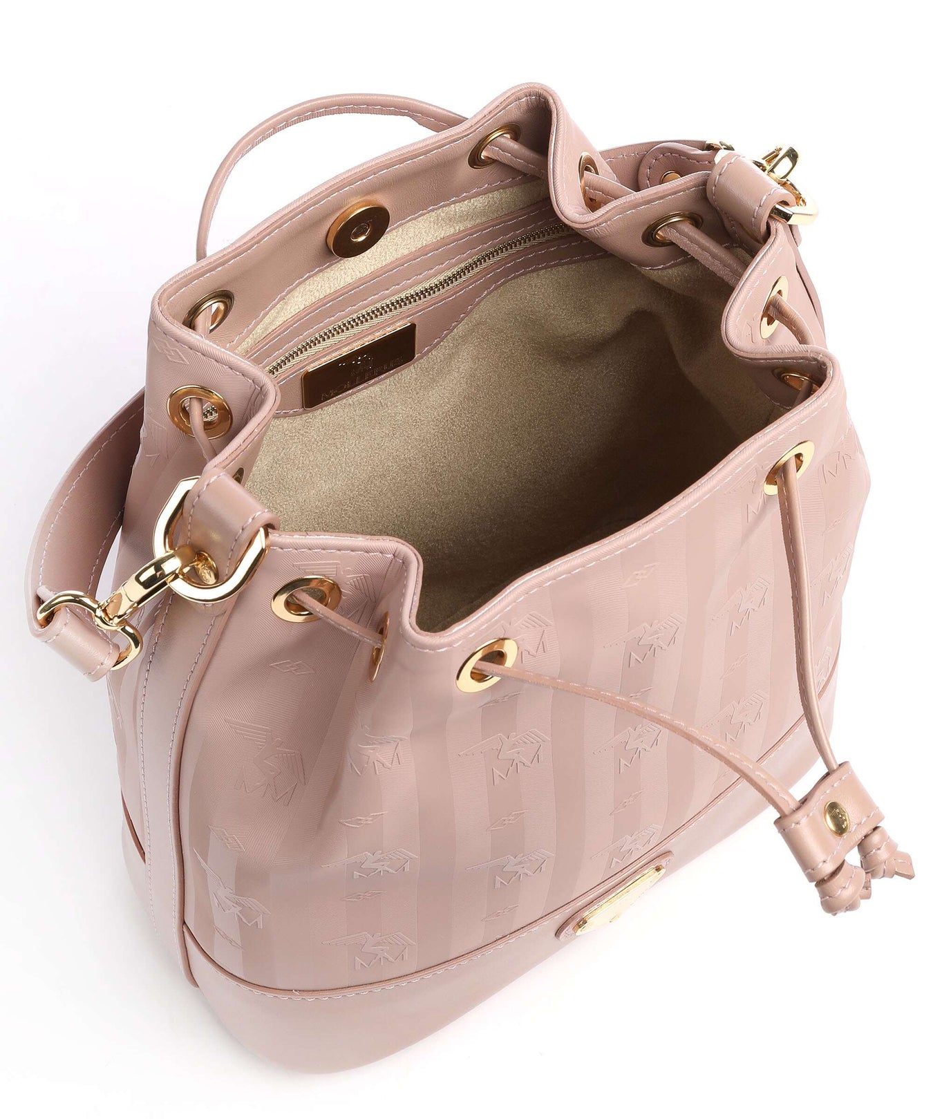 Maison Mollerus Vinerus Sion Bucket bag rosé