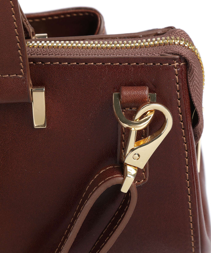 Giudi Crown Handbag brown