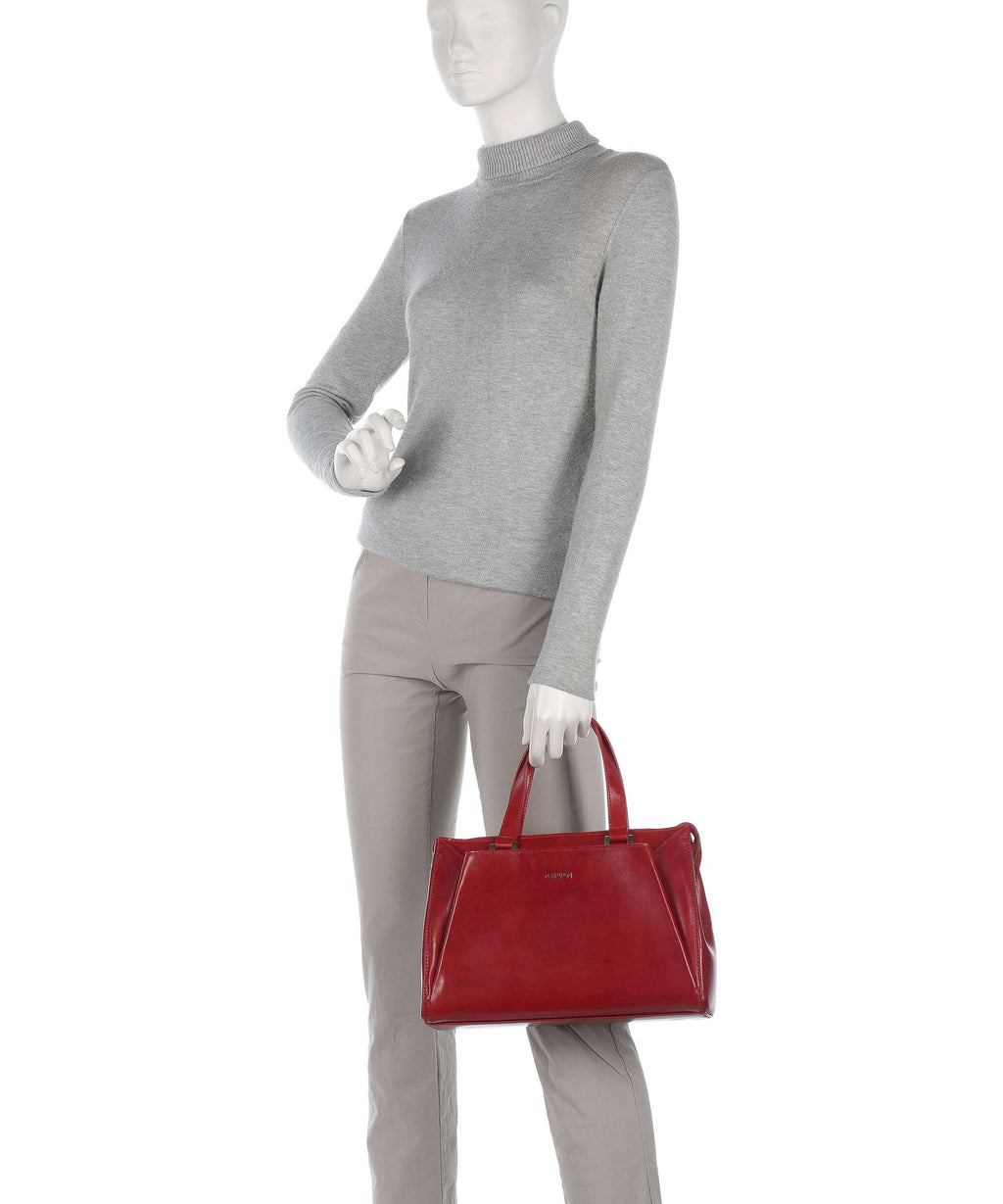 Giudi Crown Handbag red