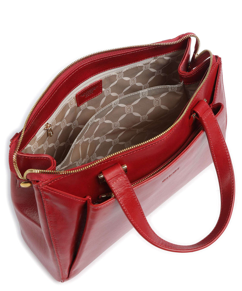 Giudi Crown Handbag red