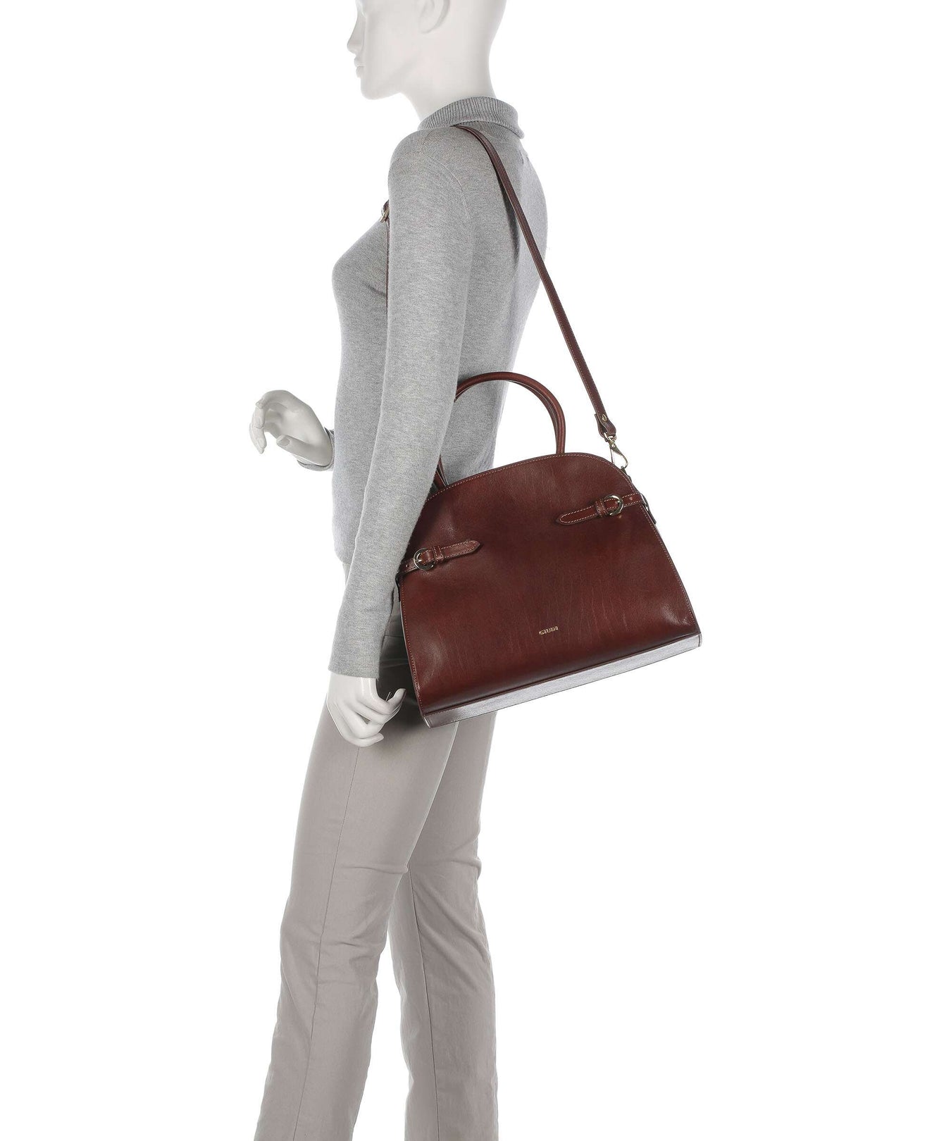 Giudi Hamal Handbag brown