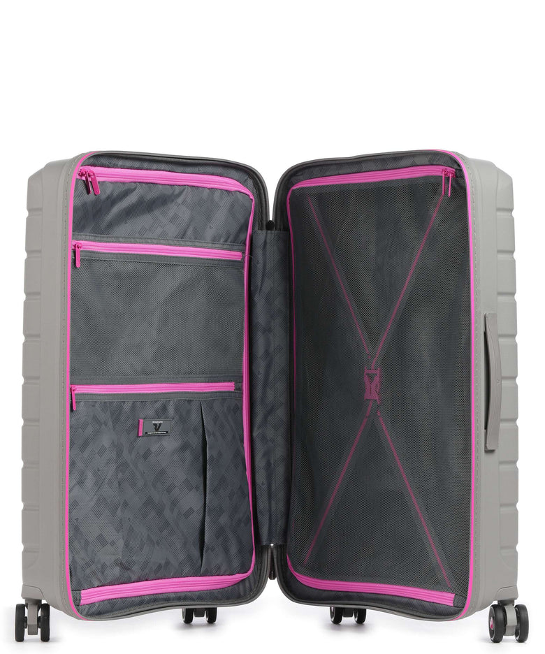 Roncato B-Flying Neon M Spinner (4 wheels) grigio