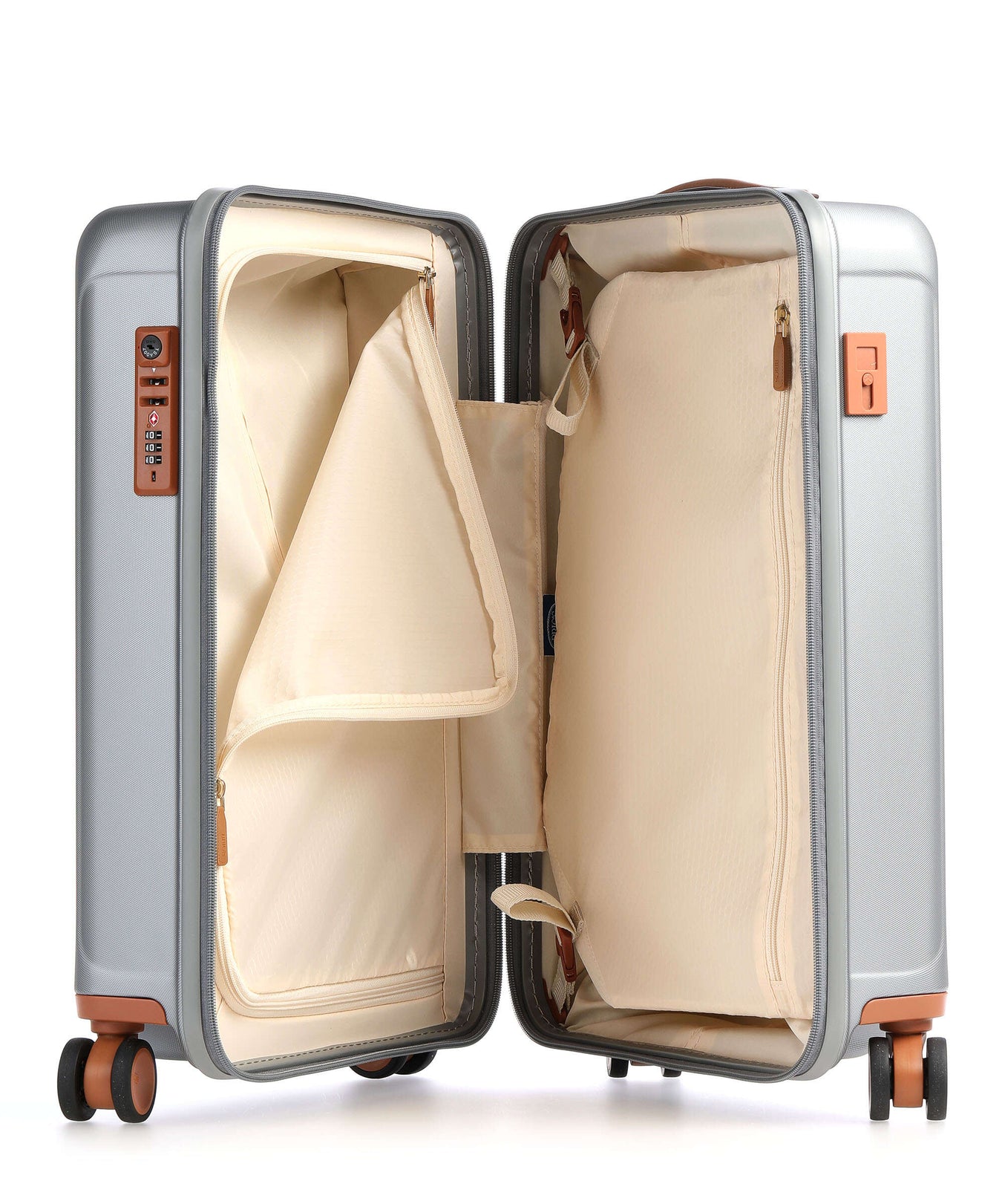 Brics Capri Spinner (4 wheels) silver