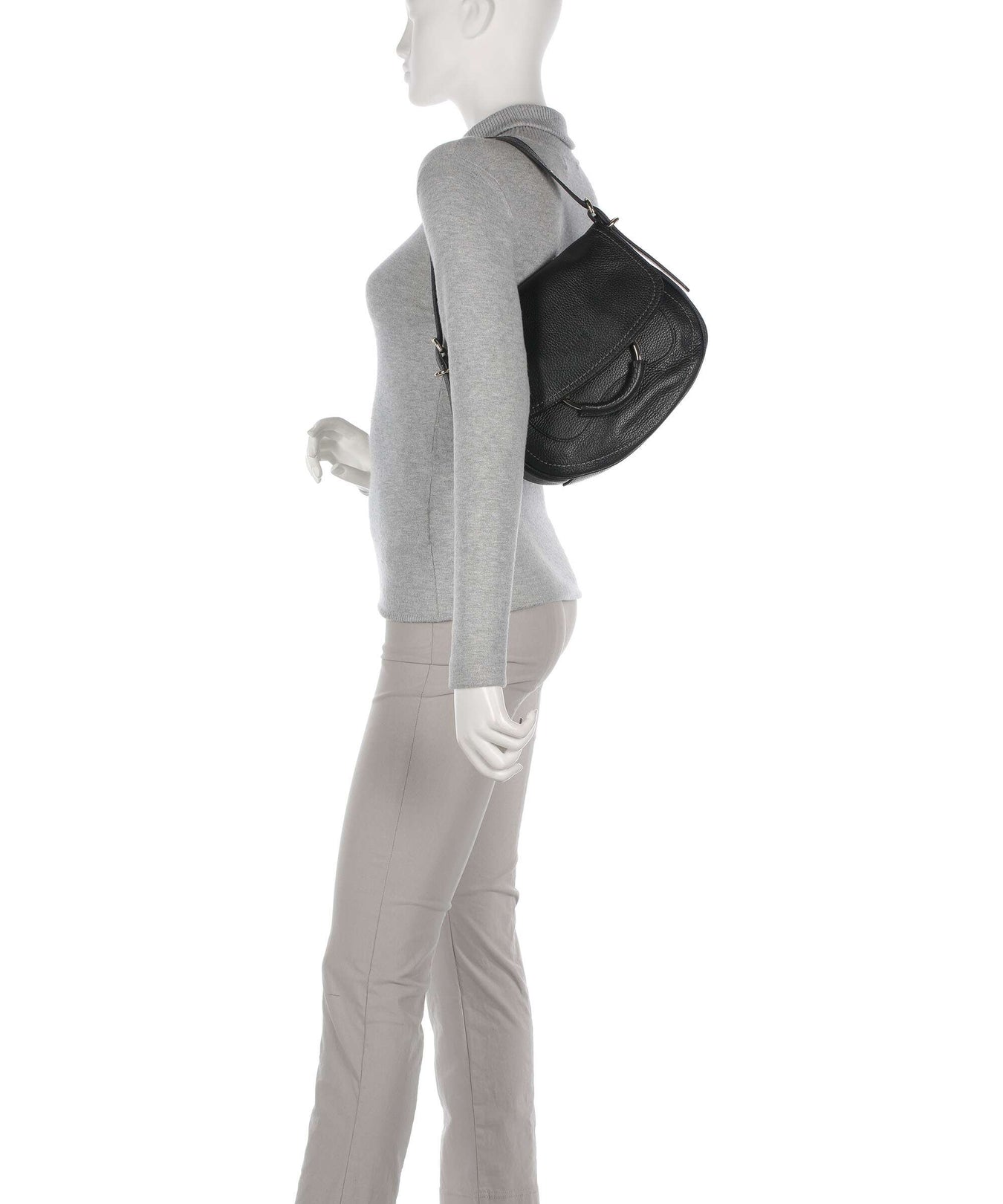 Brics Gondola Stella medium Shoulder bag nero