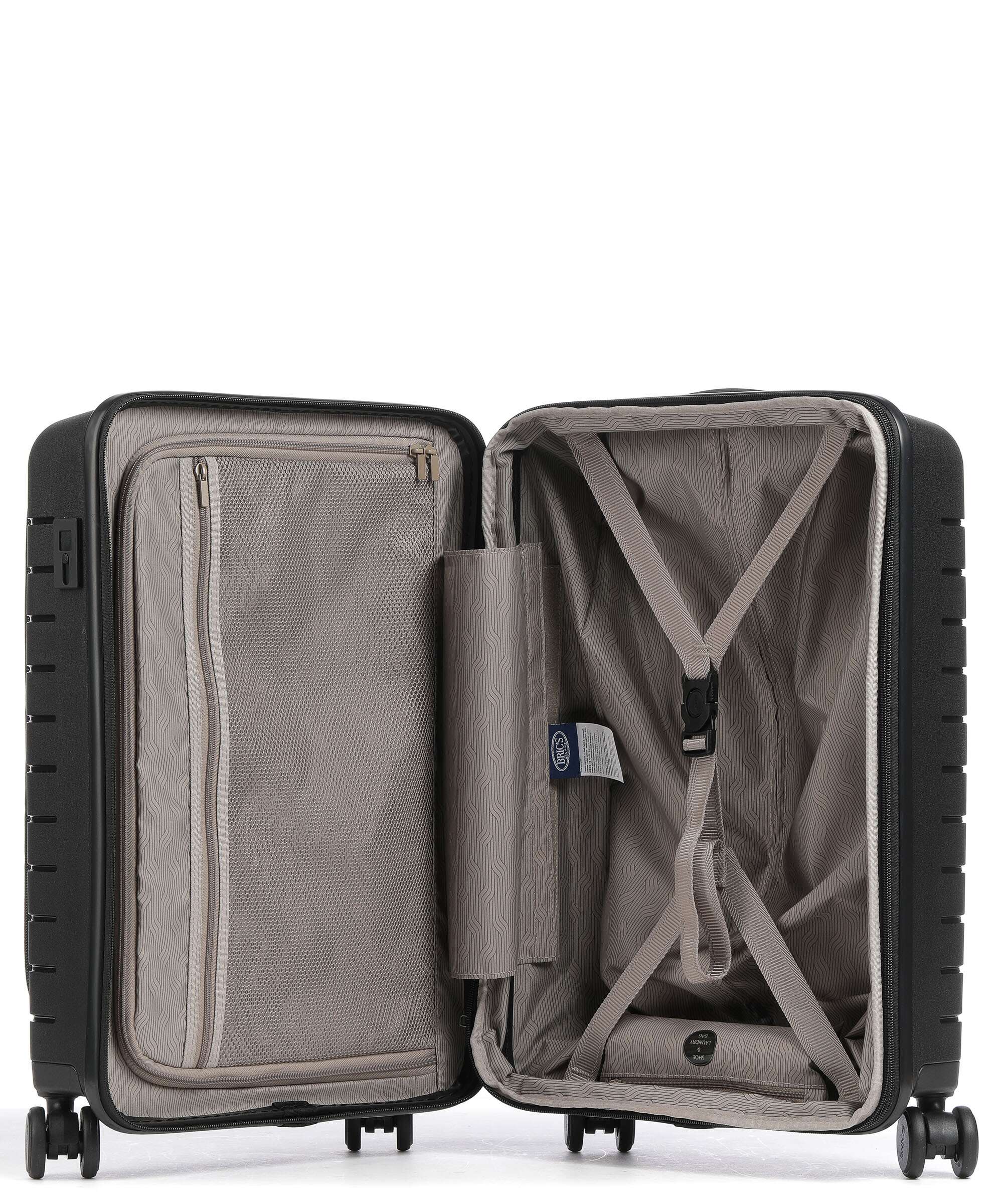 Brics Ulisse Spinner (4 wheels) nero