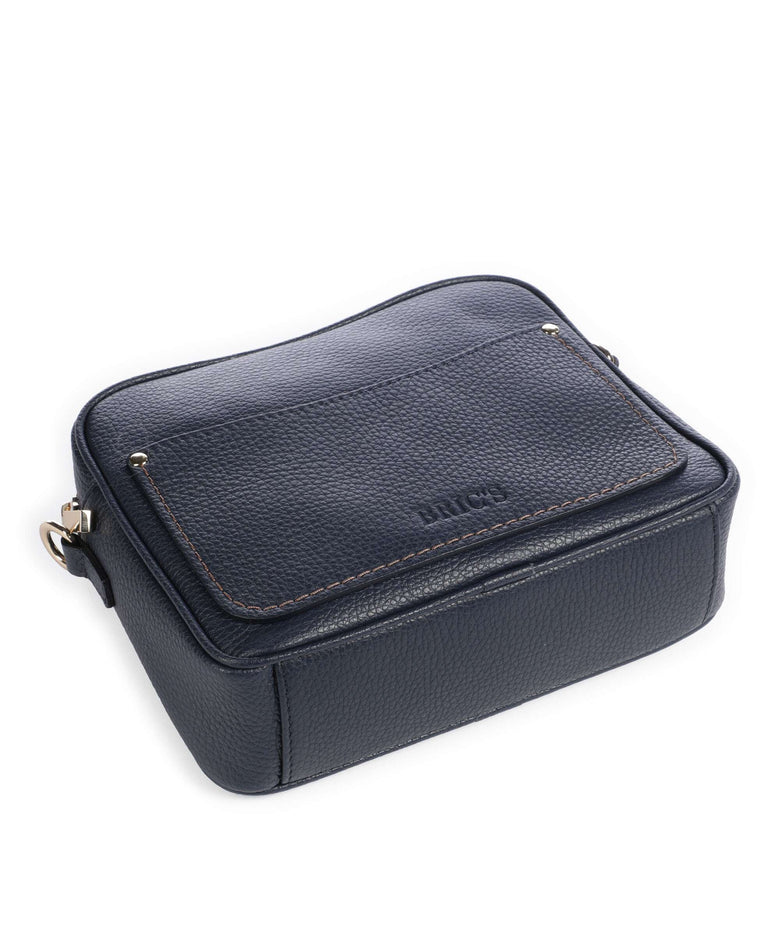 Brics Gondola Magnolia Crossbody bag night blue/caramel