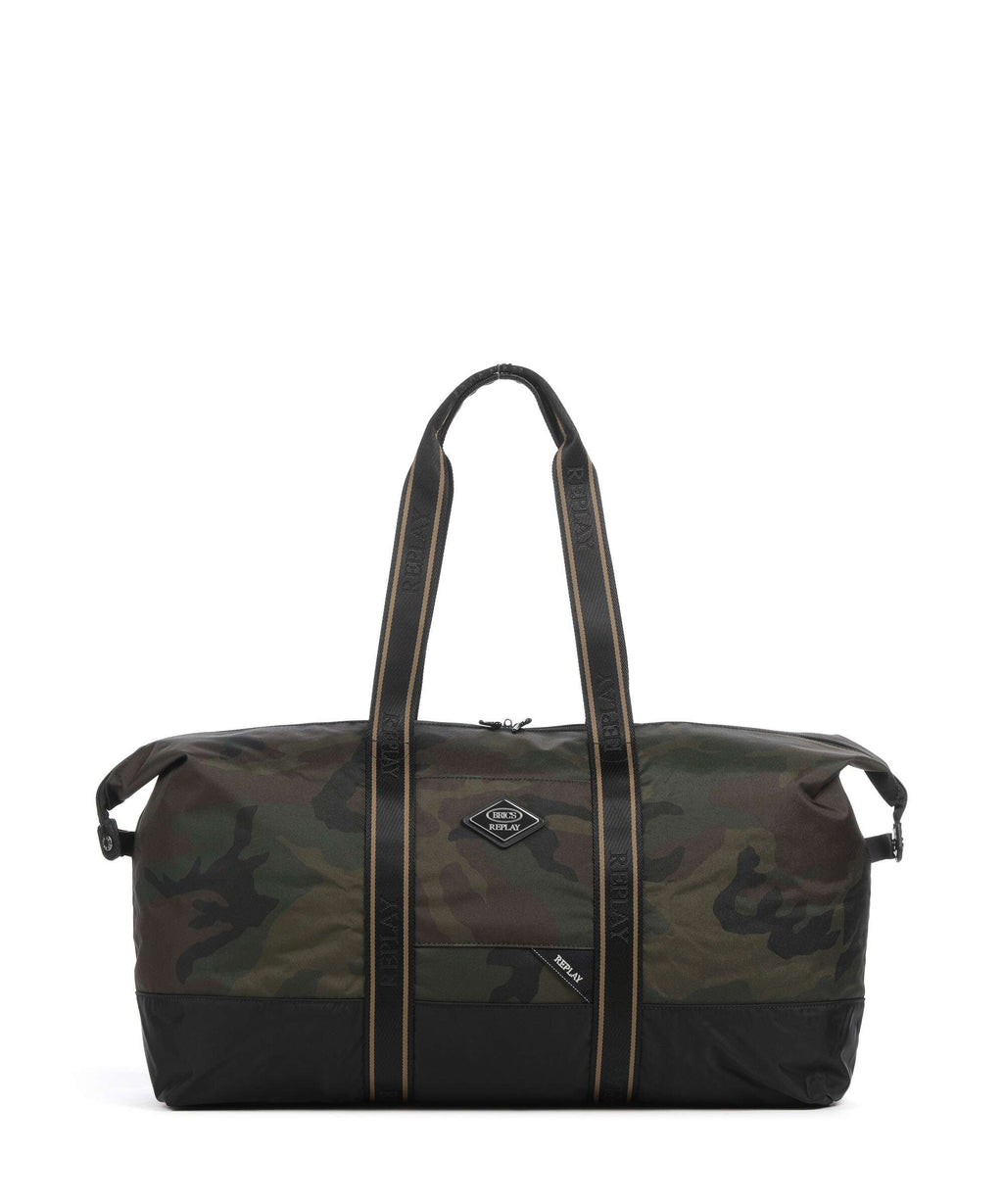Brics X-Collection Weekend bag green camou