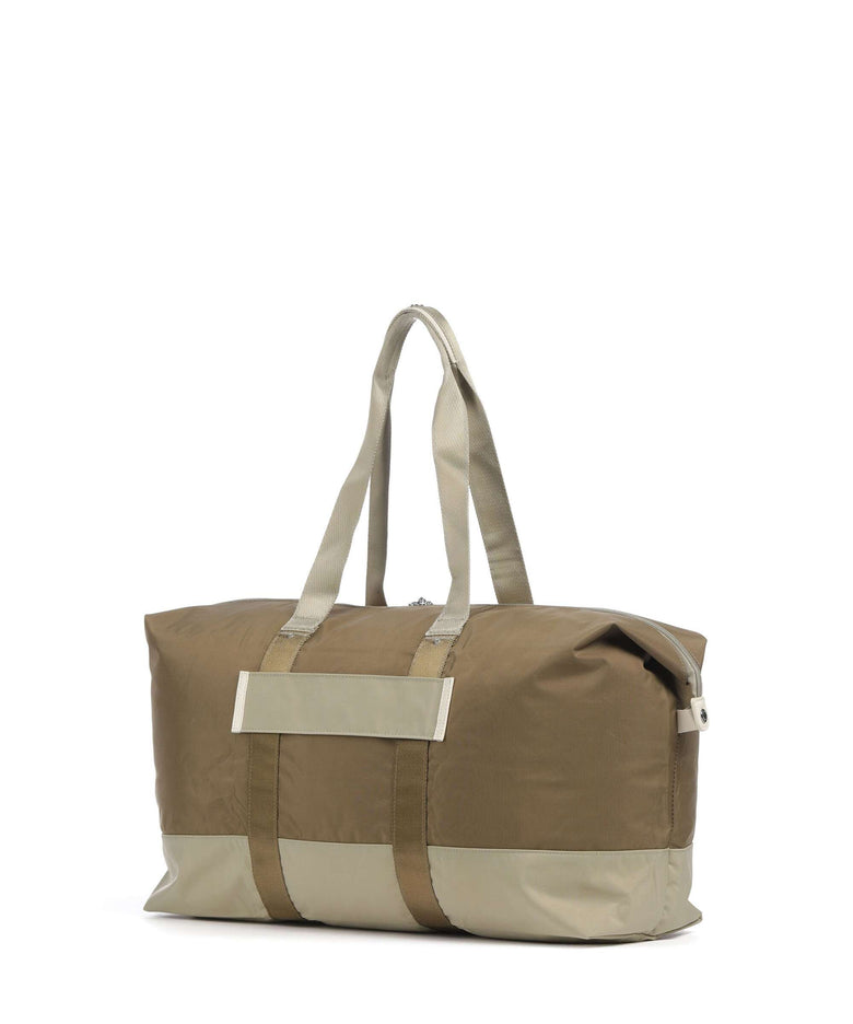 Brics Replay Sand Woo Weekend bag sand wood