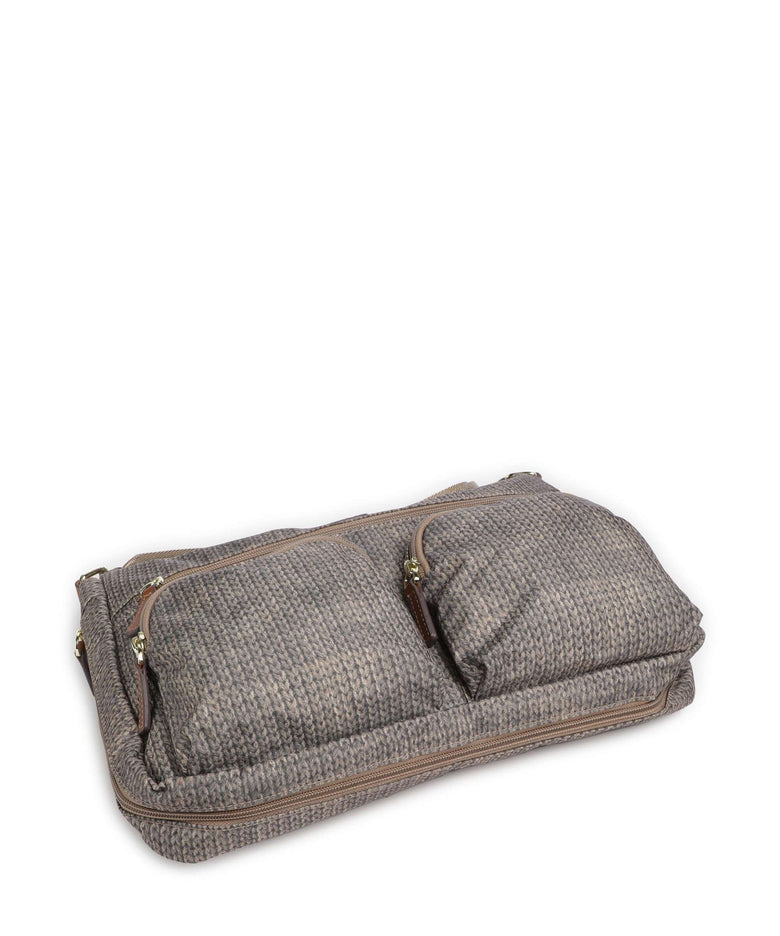 Brics X-Collection Crossbody bag wool nut