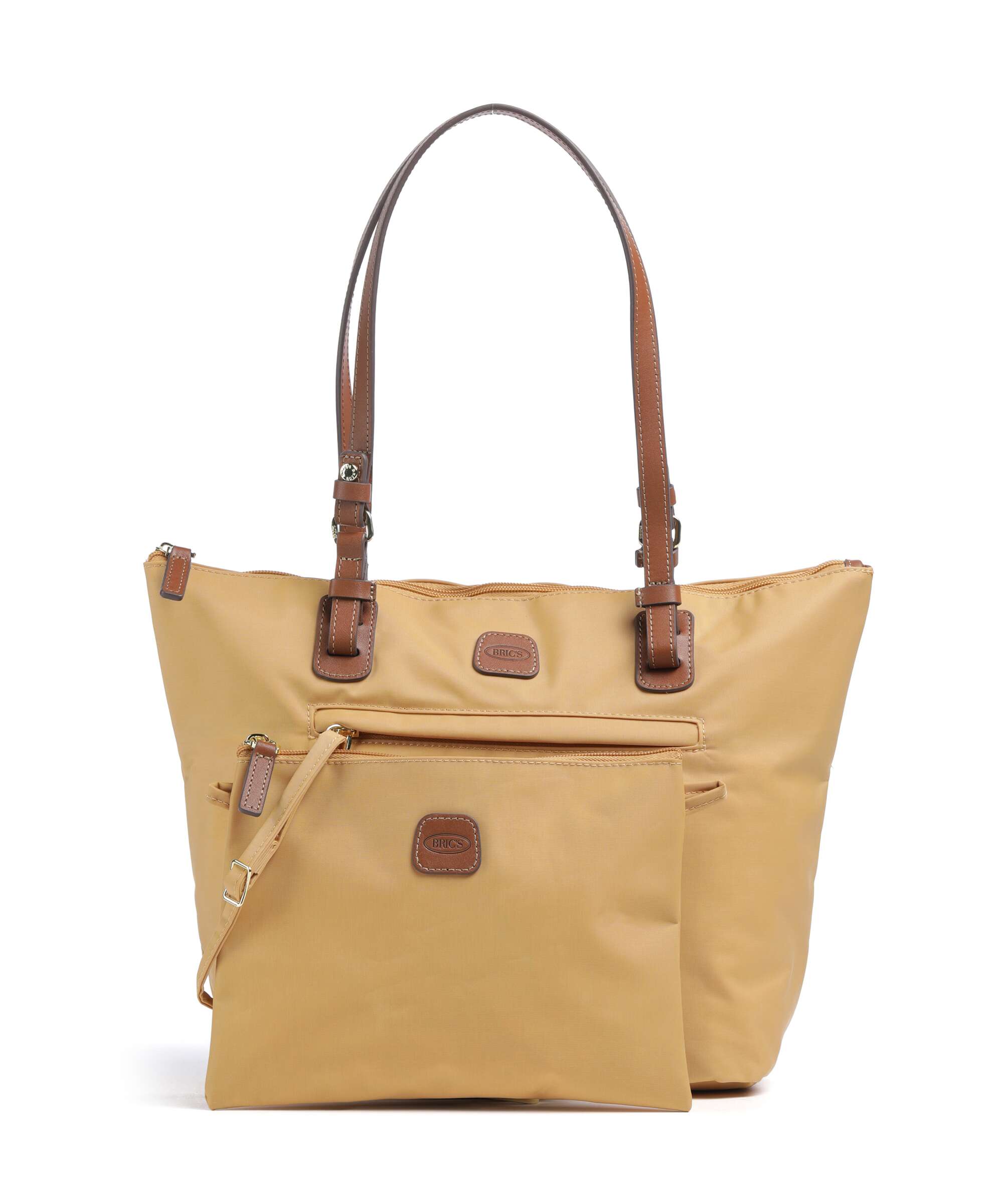 Brics X-Collection M Tote bag recycled nylon miele/honey