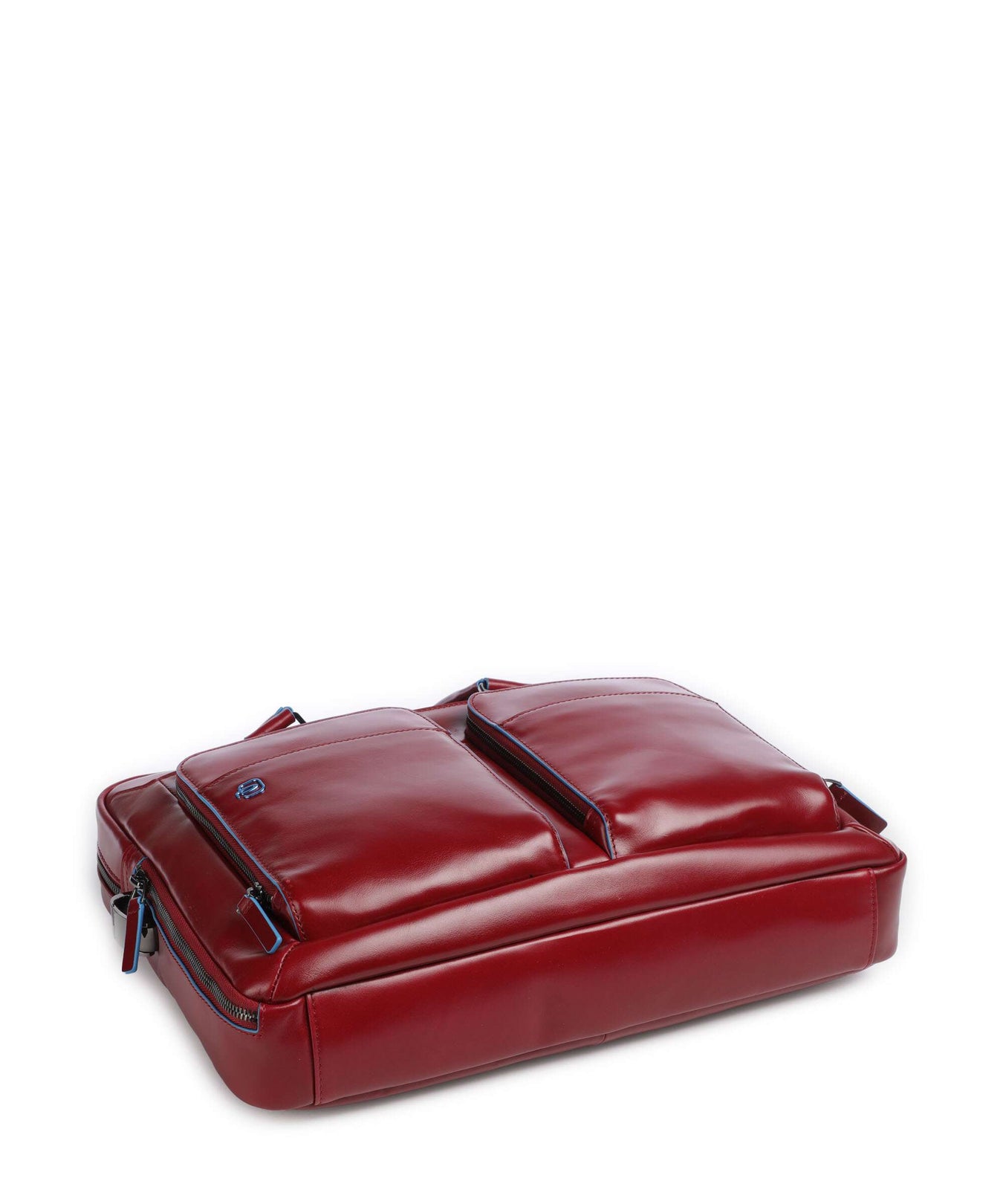 Piquadro Blue Square Briefcase rosso