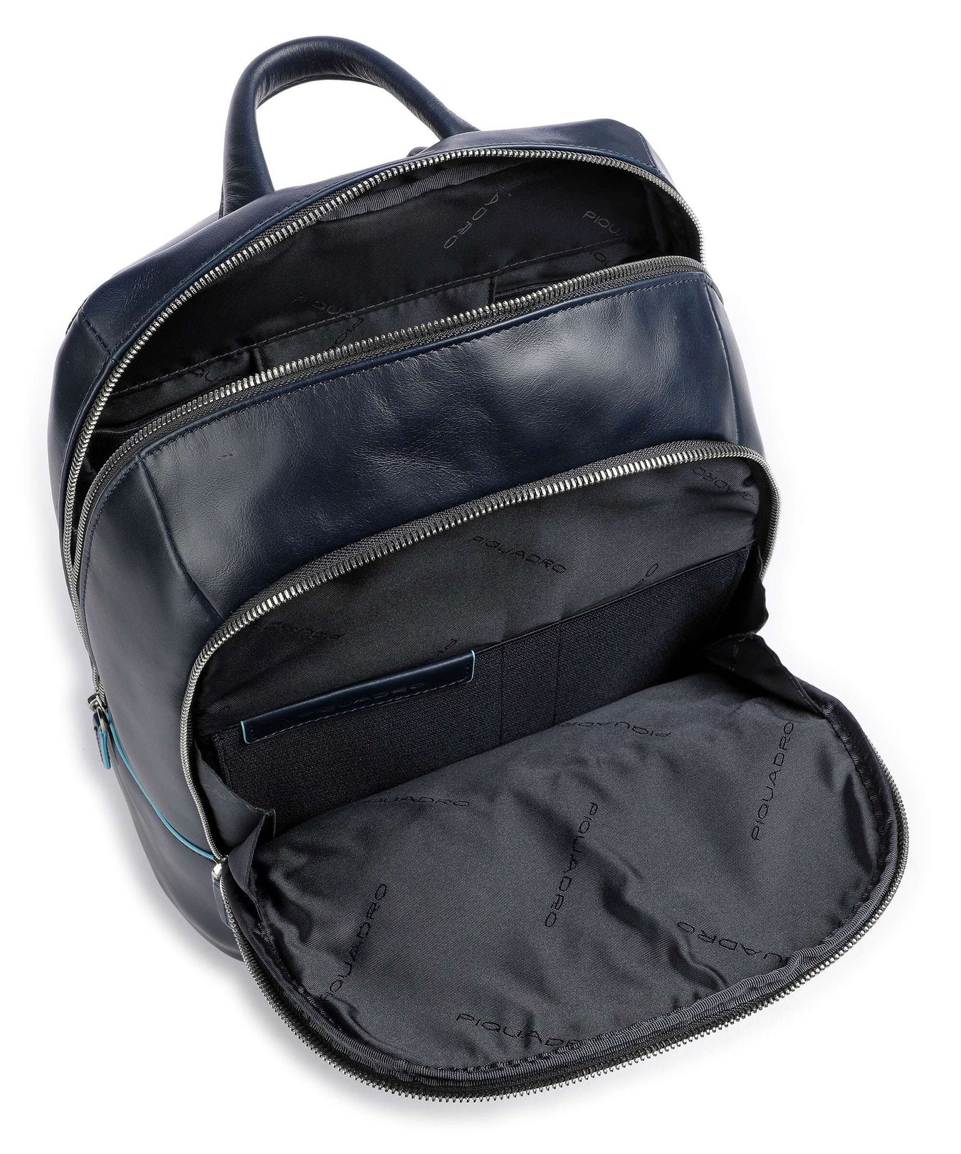 Piquadro Blue Square Laptop backpack blu