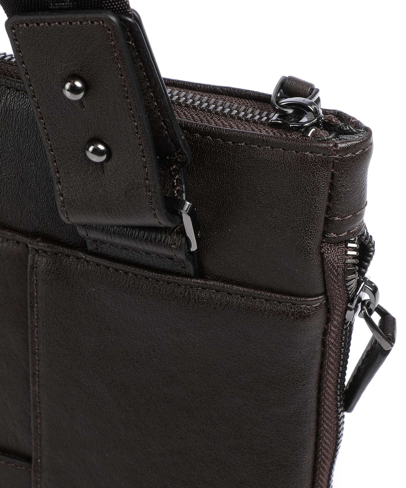 Piquadro Black Square Briefcase testa di moro