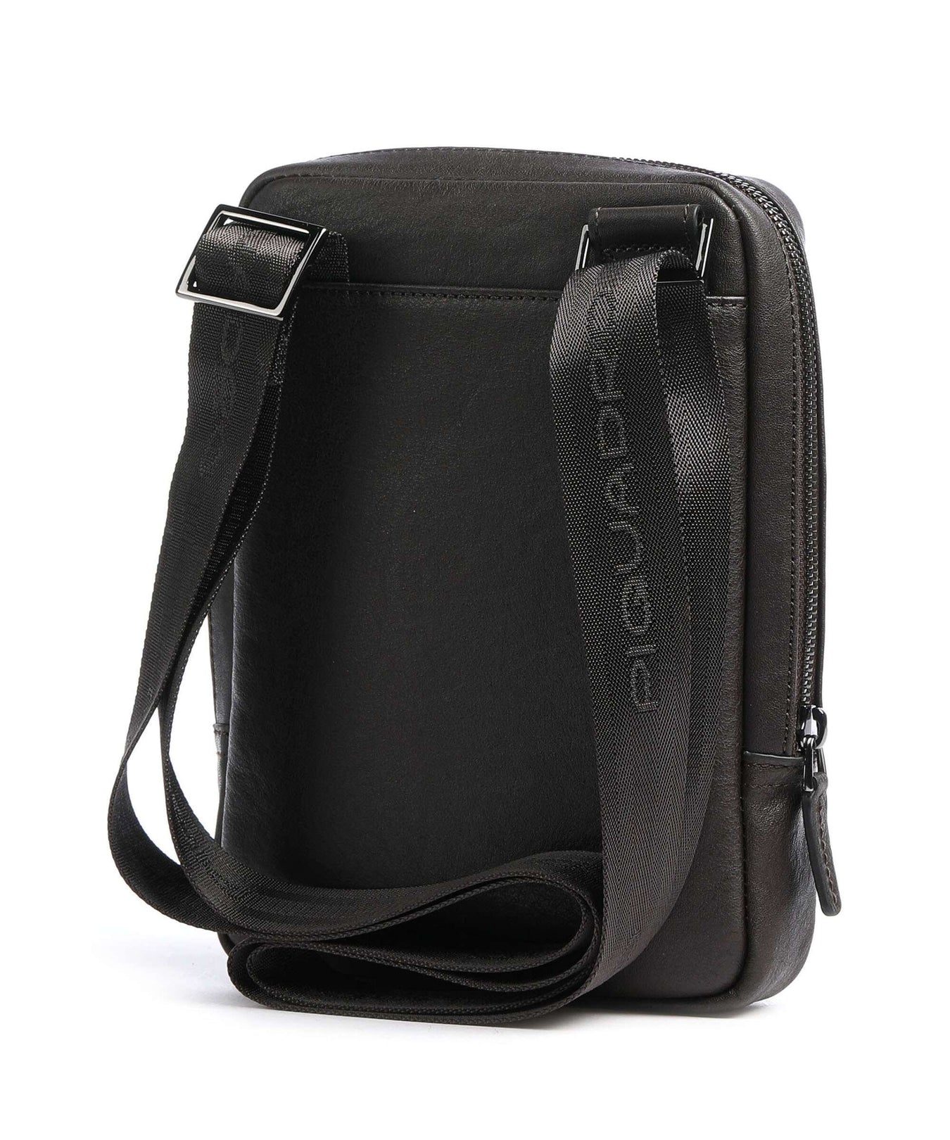 Piquadro Black Square Crossbody bag testa di moro