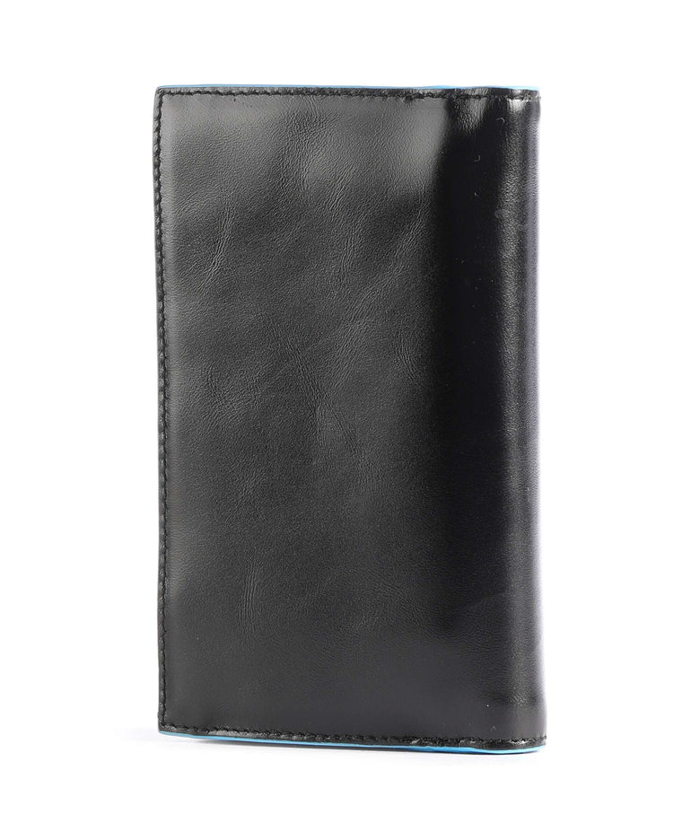 Piquadro Blue Square Credit card holder black