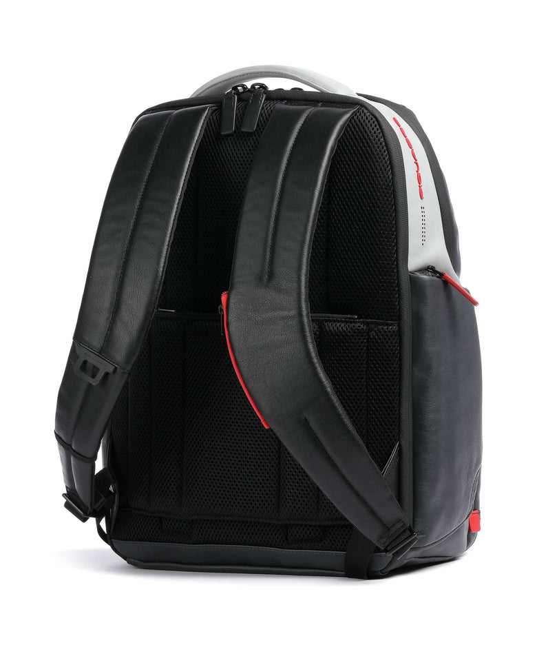 Piquadro Urban Laptop backpack grau/schwarz