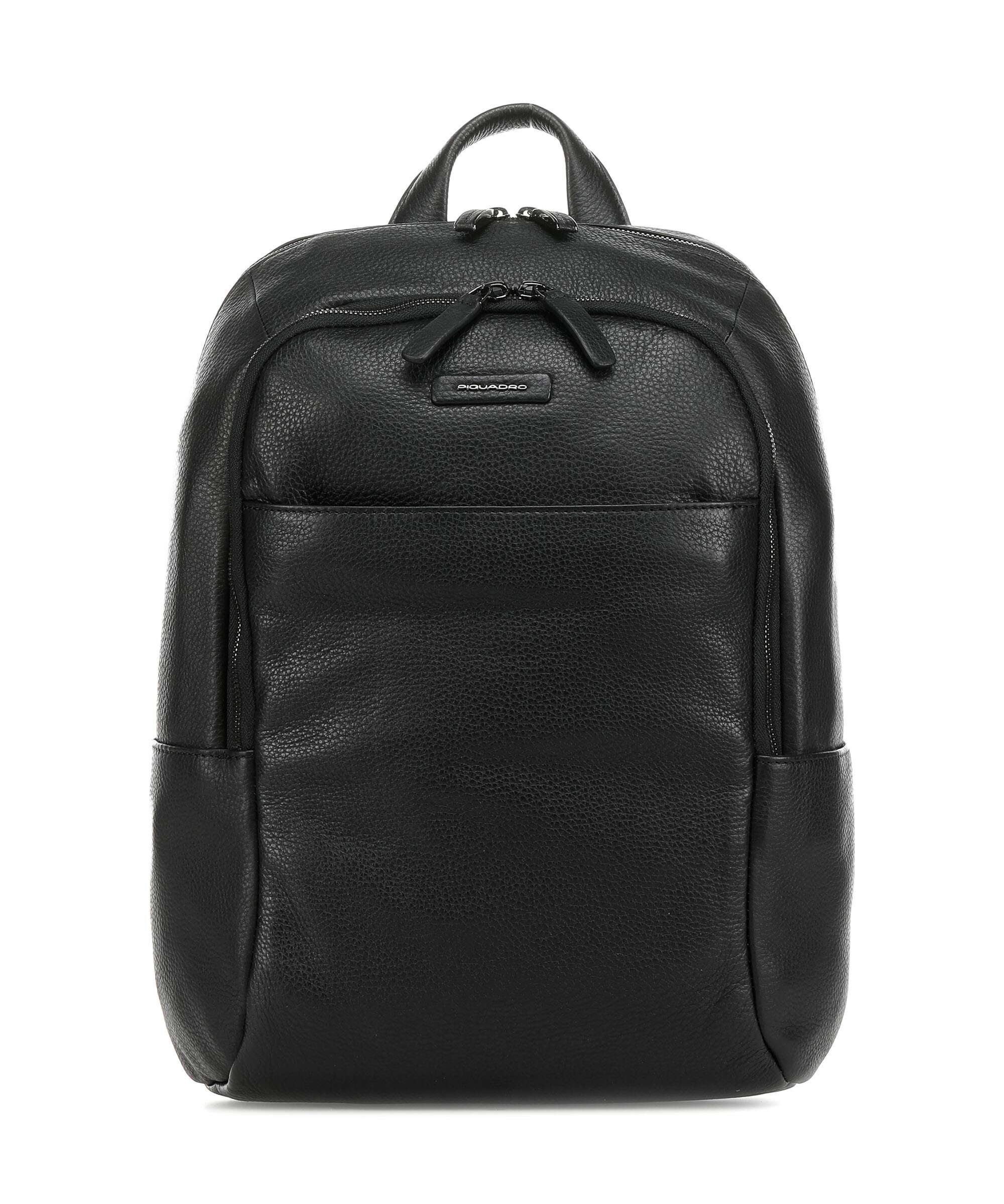 Piquadro Modus Special Laptop backpack 12″ grained cow leather