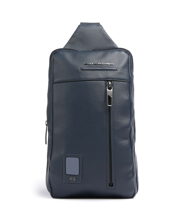 Piquadro Akron Sling bag blue