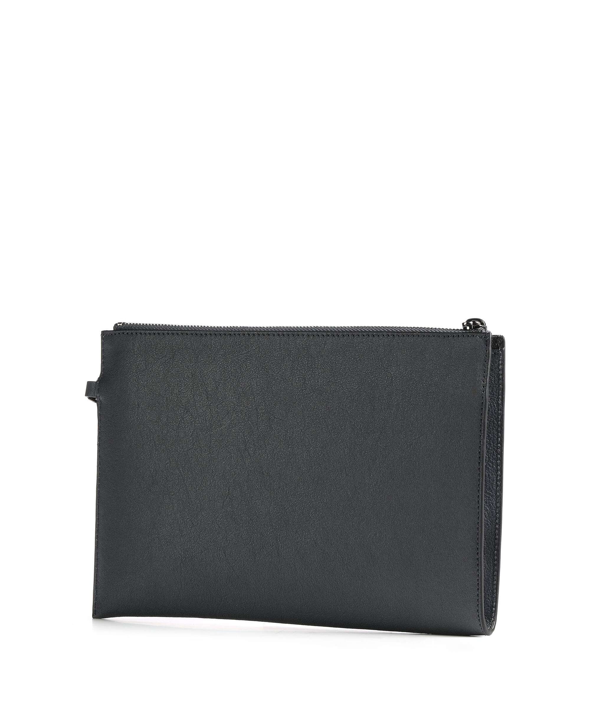 Piquadro Black Square Wristlet blue ocean
