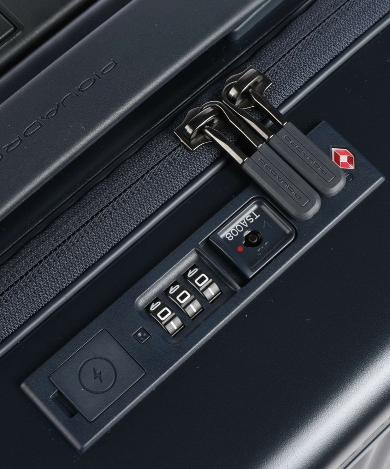 Piquadro PQ Light Spinner (4 wheels) matt blue