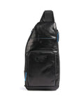 Piquadro Blue Square Revamp Sling bag black