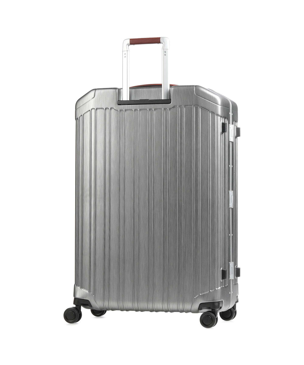 Piquadro PQLM Spinner (4 wheels) black/natural tan