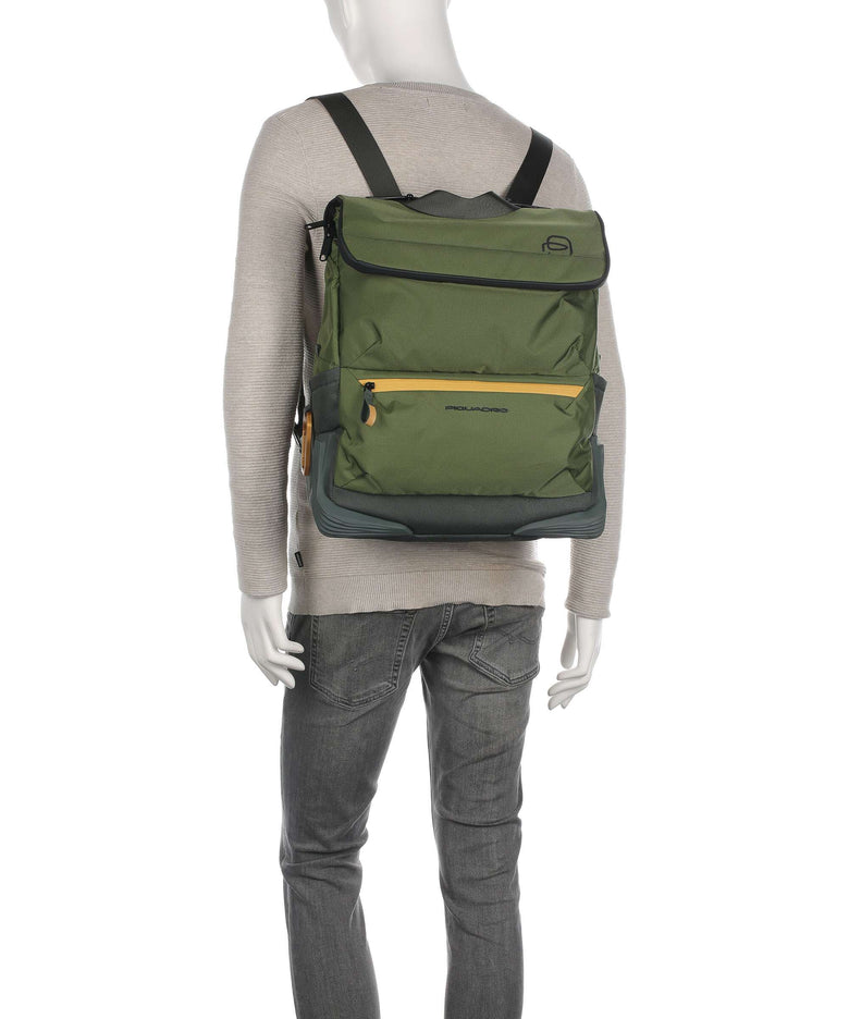 Piquadro CORNER Backpack green