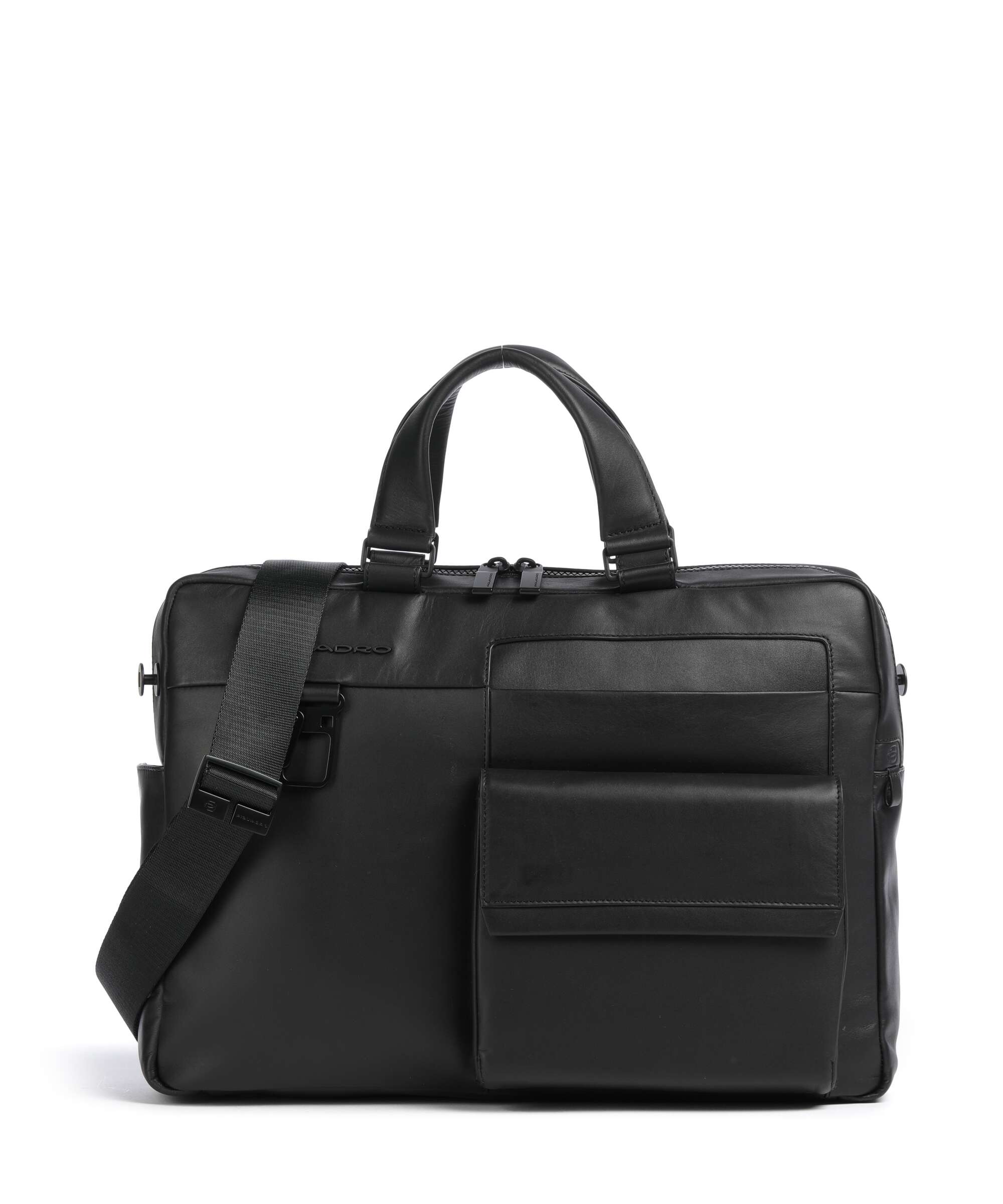 Piquadro Finn Briefcase 14″ cow leather nero - CA1903S123-N – WARDOW