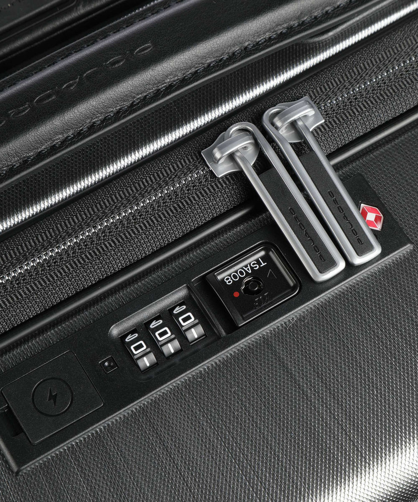 Piquadro PQL-Premium Spinner (4 wheels) grey/black