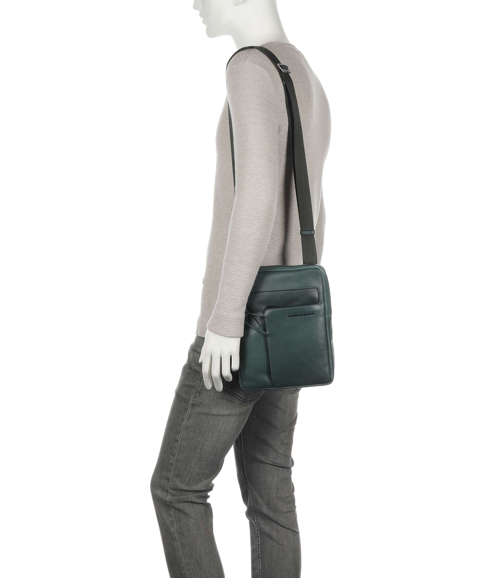 Piquadro AKRON Crossbody bag verde