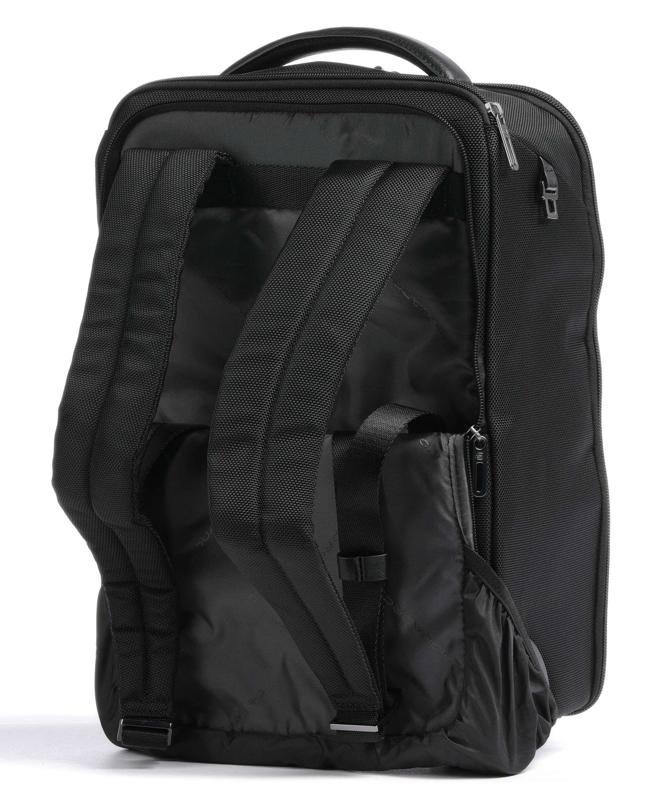 Piquadro Brief Backpack with wheels black